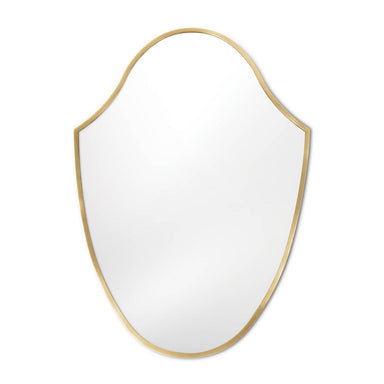 Regina Andrew - Mirror - Crest - Natural Brass- Union Lighting Luminaires Decor
