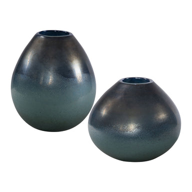 Uttermost - Vases, S/2 - Rian - Bronze- Union Lighting Luminaires Decor