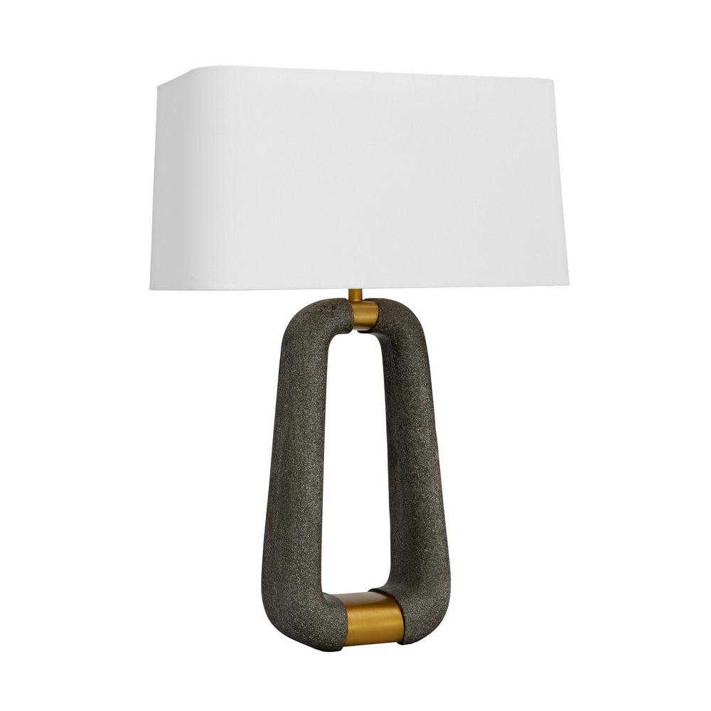 Arteriors - One Light Lamp - Gianni - Graphite- Union Lighting Luminaires Decor
