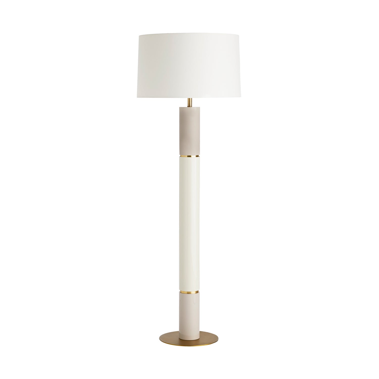 Arteriors - One Light Floor Lamp - Hope - Cream- Union Lighting Luminaires Decor