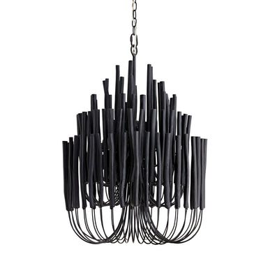 Arteriors - Five Light Chandelier - Tilda - Black- Union Lighting Luminaires Decor