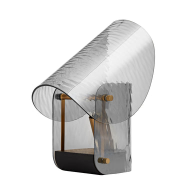 Arteriors - One Light Accent Lamp - Bend - Smoke- Union Lighting Luminaires Decor