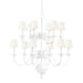 Hudson Valley - 12 Light Chandelier - Windsor - White Plaster- Union Lighting Luminaires Decor
