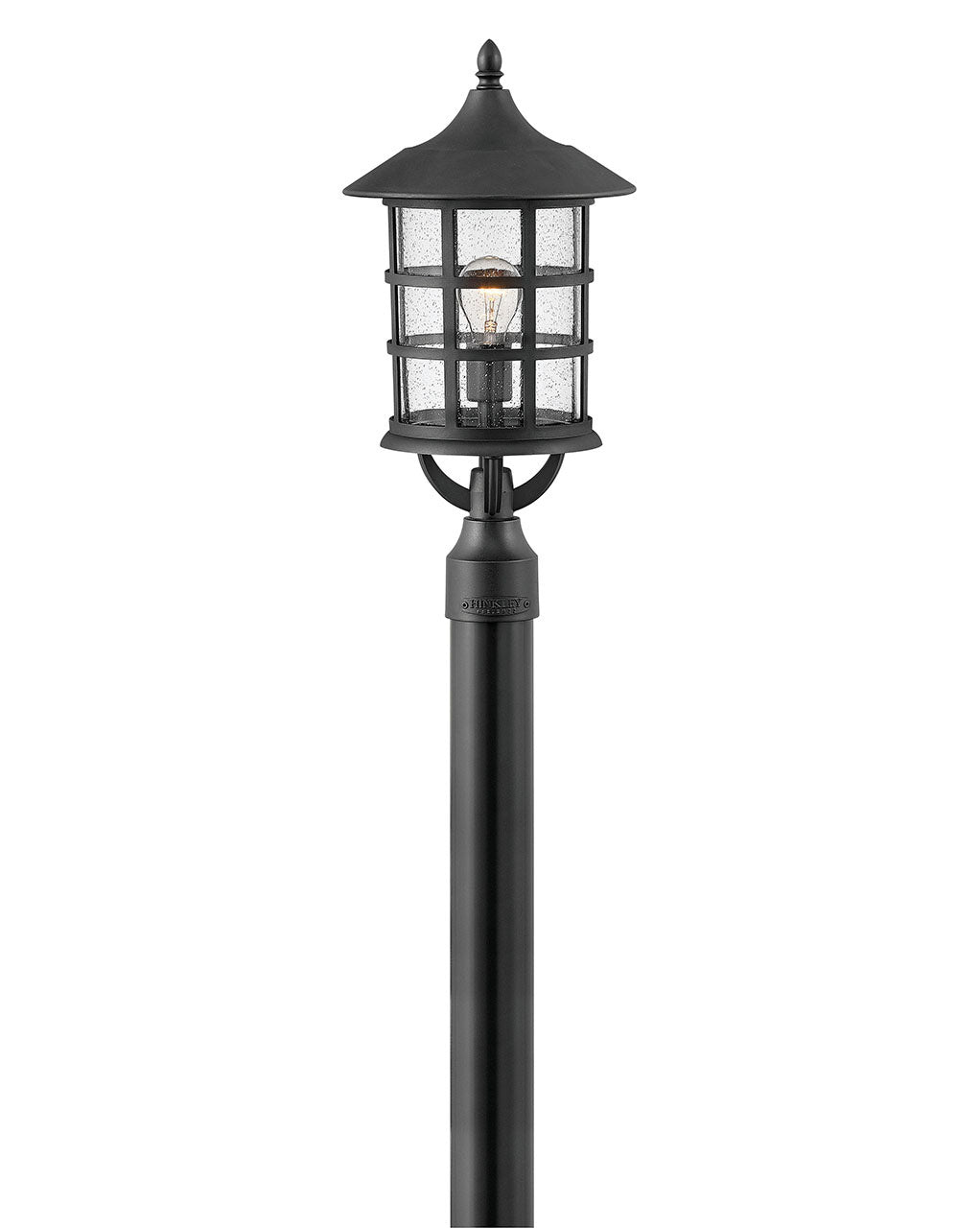 Hinkley Canada - LED Post Top or Pier Mount Lantern - Freeport Coastal Elements - Textured Black- Union Lighting Luminaires Decor