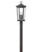 Hinkley Canada - LED Post Top or Pier Mount Lantern - Bromley - Museum Black- Union Lighting Luminaires Decor