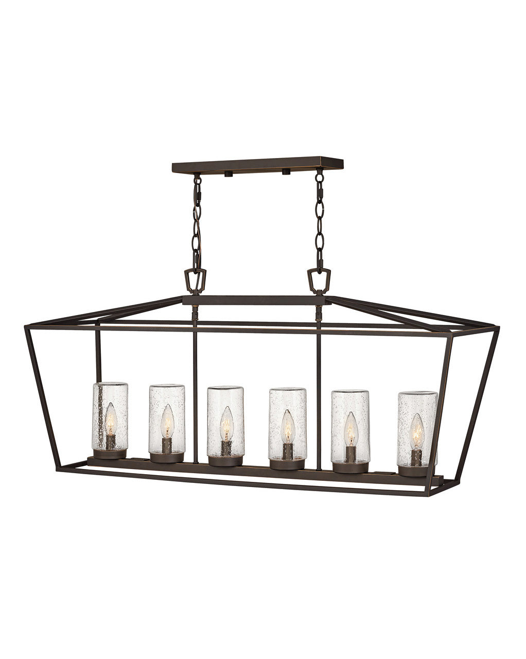 Hinkley Canada - LED Linear Chandelier - Alford Place - Oil Rubbed Bronze- Union Lighting Luminaires Decor