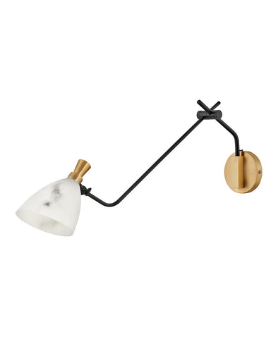 Hinkley Canada - LED Wall Sconce - Sinclair - Heritage Brass- Union Lighting Luminaires Decor