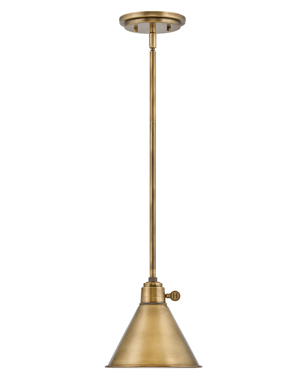 Hinkley Canada - LED Pendant - Arti - Heritage Brass- Union Lighting Luminaires Decor