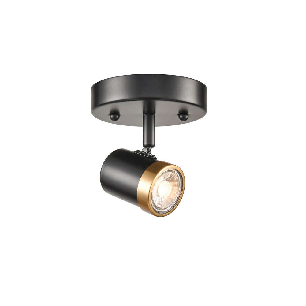 DVI Canada - One Light Track - Oeil De Base - Ebony and Multiple Finishes- Union Lighting Luminaires Decor