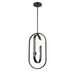 DVI Canada - Two Light Pendant - Atwood - Ebony with Half Opal Glass- Union Lighting Luminaires Decor