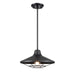 DVI Canada - One Light Outdoor Pendant - Somerset Outdoor - Black- Union Lighting Luminaires Decor