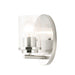 Maxim - One Light Wall Sconce - Corona - Satin Nickel- Union Lighting Luminaires Decor