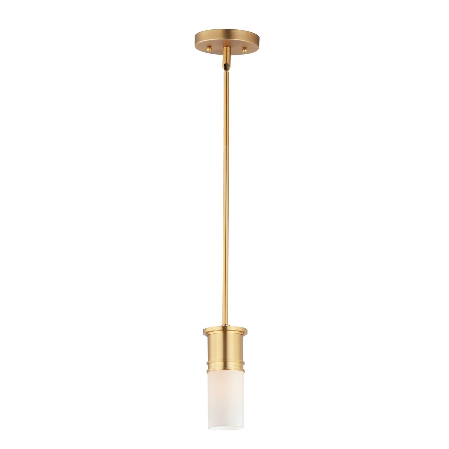 Maxim - One Light Mini Pendant - Rexford - Satin Brass- Union Lighting Luminaires Decor