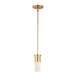 Maxim - One Light Mini Pendant - Rexford - Satin Brass- Union Lighting Luminaires Decor