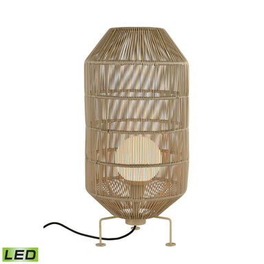 ELK Home - LED Floor Lamp - Corsica - Beige- Union Lighting Luminaires Decor