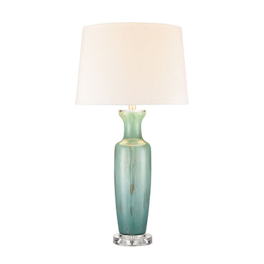 ELK Home - One Light Table Lamp - Abilene - Green, Clear- Union Lighting Luminaires Decor