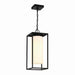 Eurofase Canada - One Light Outdoor Pendant - Ren - Satin Black- Union Lighting Luminaires Decor