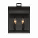 Eurofase Canada - Two Light Outdoor Wall Sconce - Sawyer - Satin Black- Union Lighting Luminaires Decor