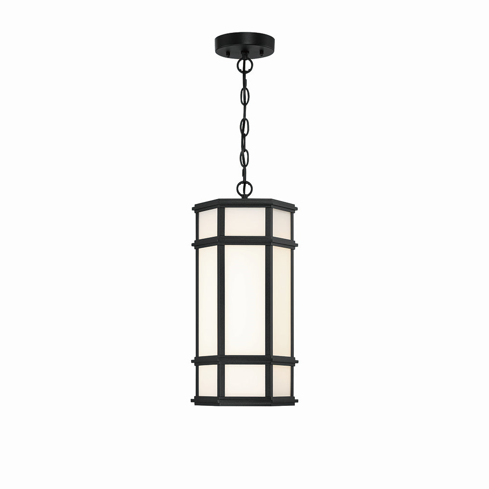 Eurofase Canada - LED Outdoor Pendant - Monte - Satin Black- Union Lighting Luminaires Decor