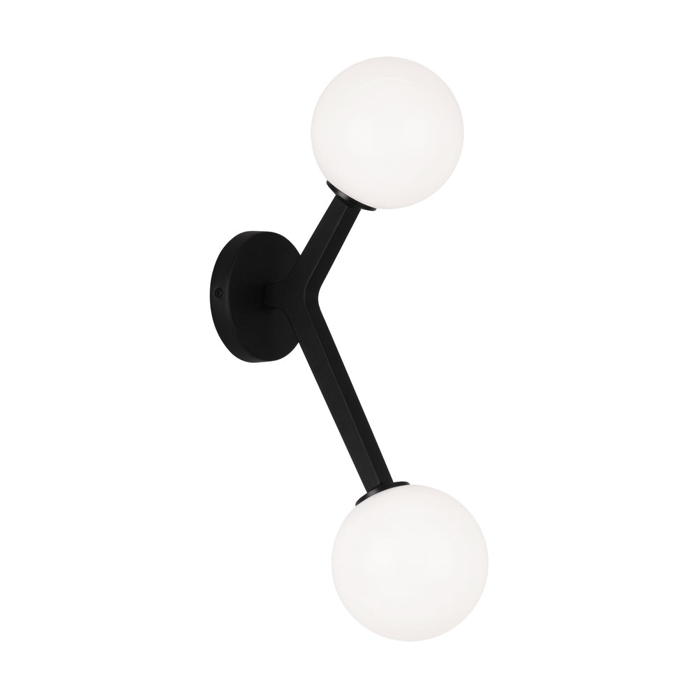 Matteo Canada - Two Light Wall Sconce - Rami - Black- Union Lighting Luminaires Decor