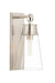 Z-Lite Canada - One Light Wall Sconce - Wentworth - Brushed Nickel- Union Lighting Luminaires Decor