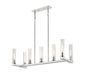 Z-Lite Canada - Seven Light Chandelier - Beau - Polished Nickel- Union Lighting Luminaires Decor