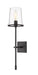 Z-Lite Canada - One Light Wall Sconce - Callista - Matte Black- Union Lighting Luminaires Decor