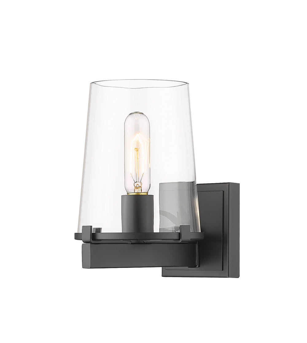 Z-Lite Canada - One Light Vanity - Callista - Matte Black- Union Lighting Luminaires Decor