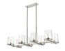 Z-Lite Canada - Eight Light Chandelier - Callista - Polished Nickel- Union Lighting Luminaires Decor