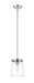 Z-Lite Canada - One Light Mini Pendant - Callista - Polished Nickel- Union Lighting Luminaires Decor