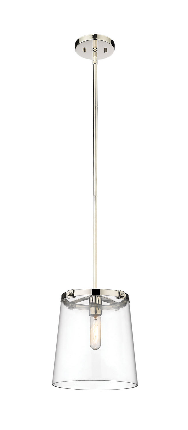 Z-Lite Canada - One Light Pendant - Callista - Polished Nickel- Union Lighting Luminaires Decor