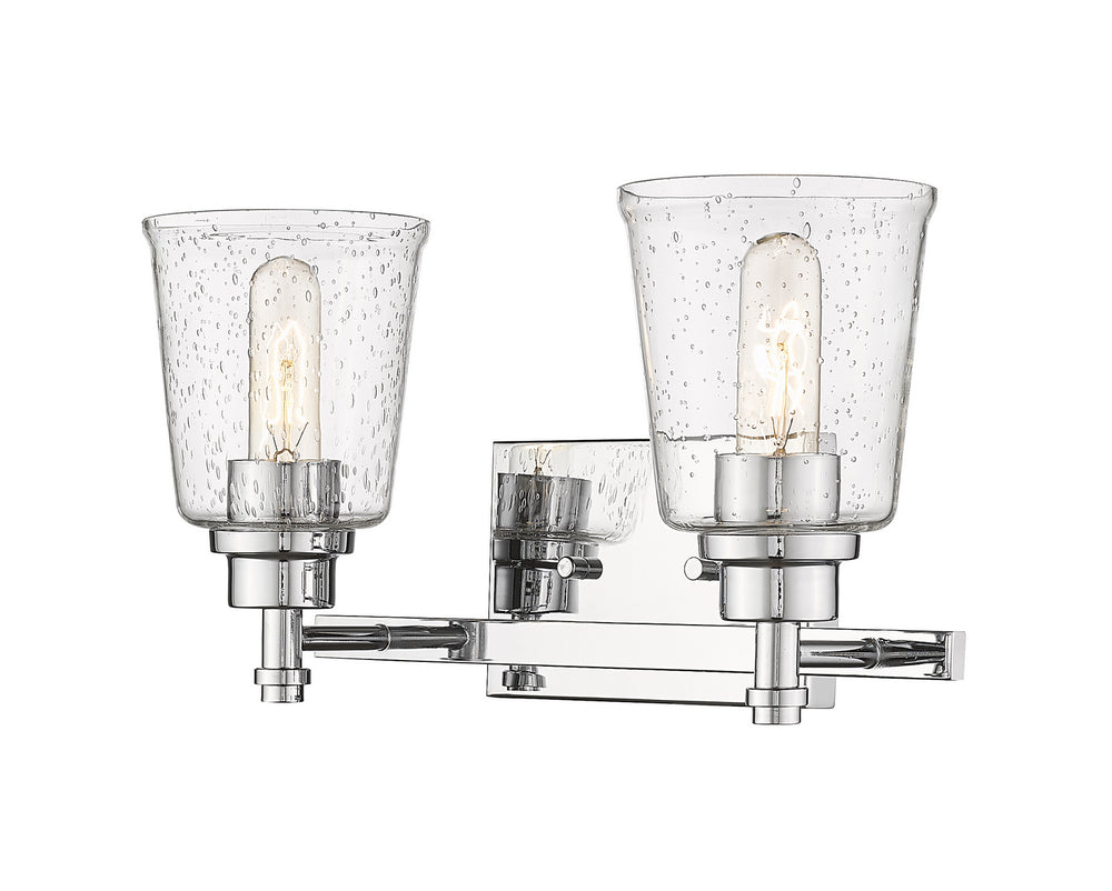 Z-Lite Canada - Two Light Vanity - Bohin - Chrome- Union Lighting Luminaires Decor