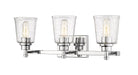 Z-Lite Canada - Three Light Vanity - Bohin - Chrome- Union Lighting Luminaires Decor
