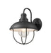 Z-Lite Canada - One Light Outdoor Wall Sconce - Ansel - Black- Union Lighting Luminaires Decor