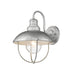 Z-Lite Canada - One Light Outdoor Wall Sconce - Ansel - Galvanized- Union Lighting Luminaires Decor