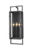 Z-Lite Canada - Three Light Outdoor Wall Sconce - Lucian - Black- Union Lighting Luminaires Decor