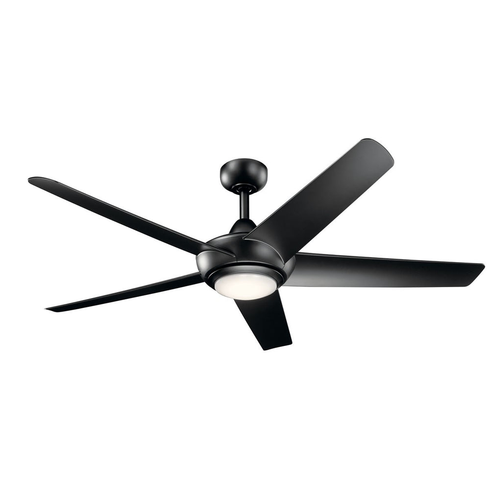 "Kichler Canada - 52"Ceiling Fan - Kapono - Satin Black- Union Lighting Luminaires Decor"