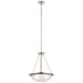 Kichler Canada - Three Light Pendant - Ritson - Brushed Nickel- Union Lighting Luminaires Decor