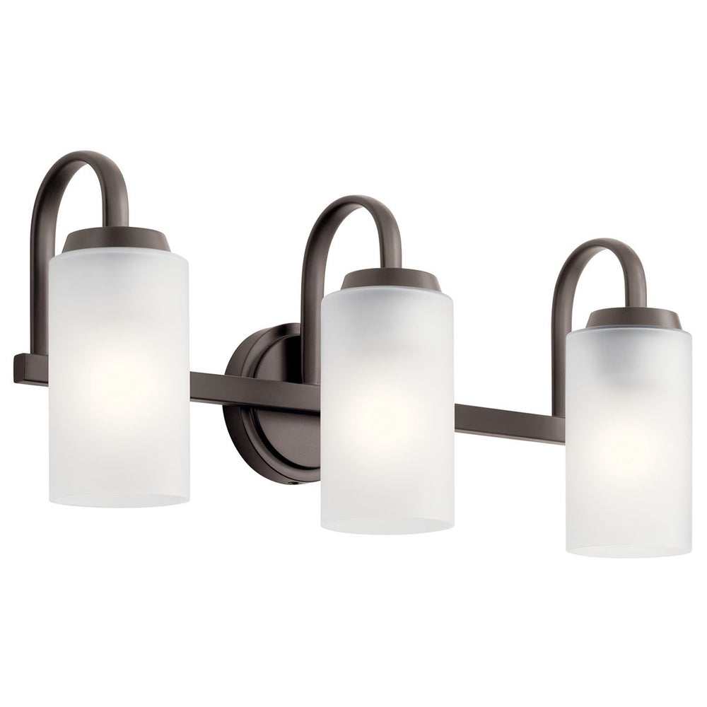 Kichler Canada - Three Light Bath - Kennewick - Olde Bronze- Union Lighting Luminaires Decor