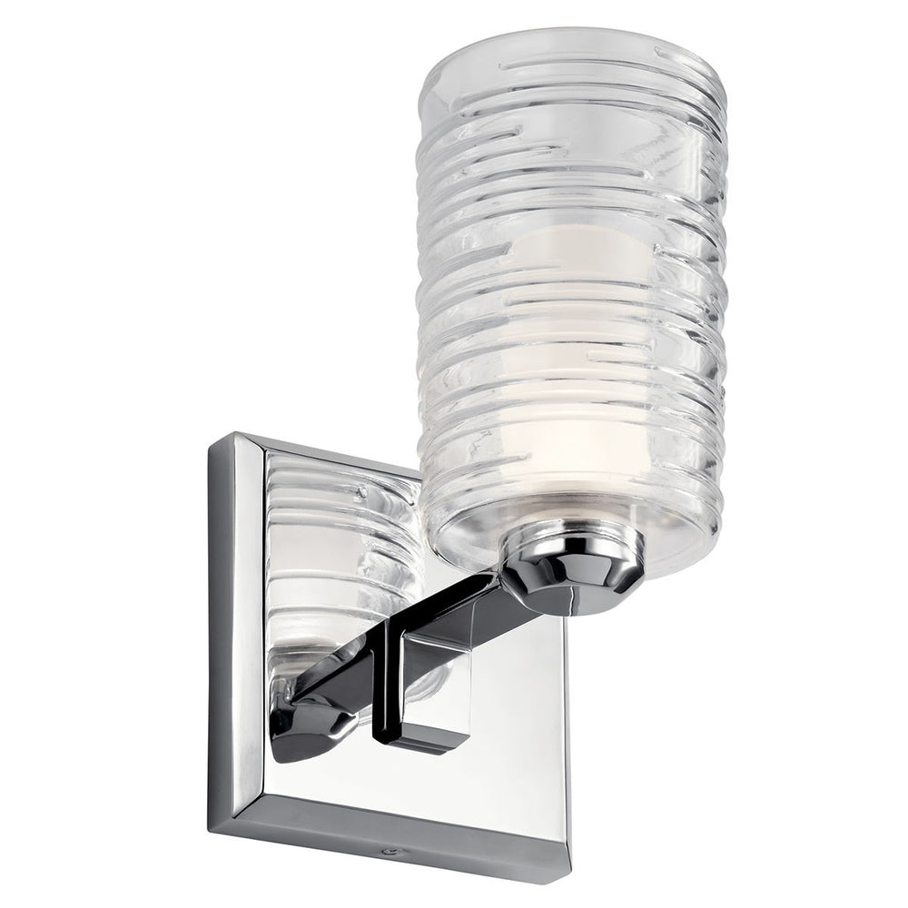 Kichler Canada - One Light Wall Sconce - Giarosa - Chrome- Union Lighting Luminaires Decor