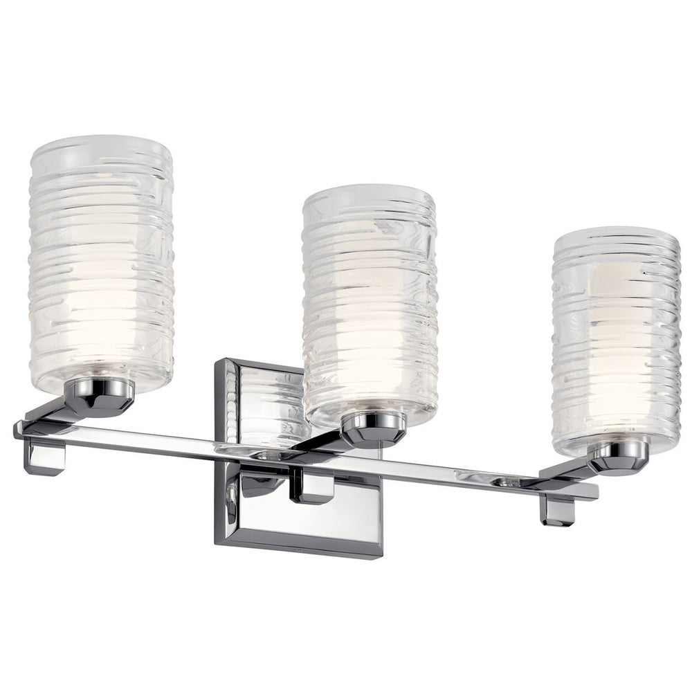 Kichler Canada - Three Light Bath - Giarosa - Chrome- Union Lighting Luminaires Decor