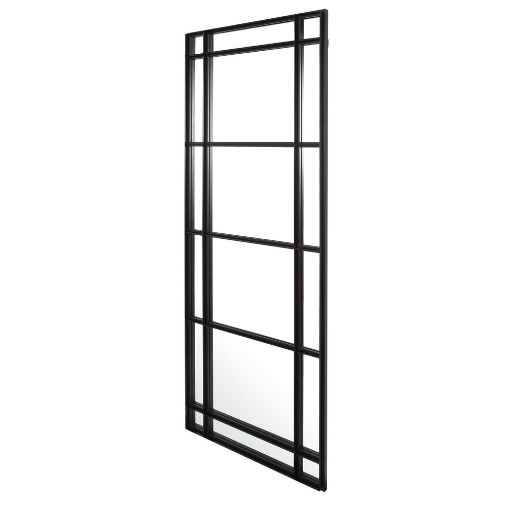Uttermost - Mirror - Atticus - Satin Black- Union Lighting Luminaires Decor