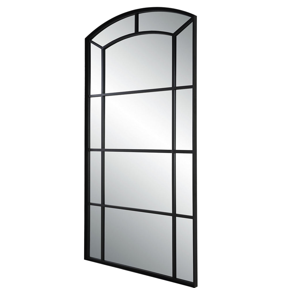 Uttermost - Mirror - Camber - Satin Black- Union Lighting Luminaires Decor