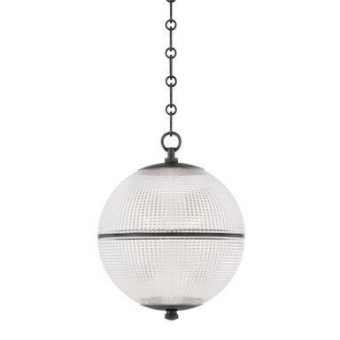 Hudson Valley Canada - One Light Pendant - Sphere No. 3 - Distressed Bronze- Union Lighting Luminaires Decor