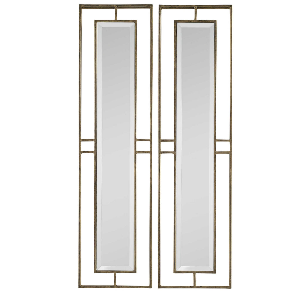 Uttermost - Mirror - Rutledge - Antiqued Gold- Union Lighting Luminaires Decor