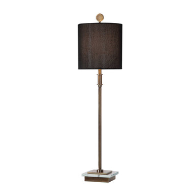 Uttermost - One Light Table Lamp - Volante - Antique Brass- Union Lighting Luminaires Decor