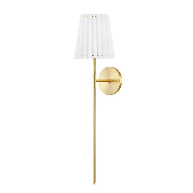 Mitzi - LED Wall Sconce - Demi - Aged Brass- Union Lighting Luminaires Decor