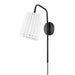 Mitzi - One Light Wall Sconce - Demi - Soft Black- Union Lighting Luminaires Decor