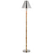 Ralph Lauren Canada - LED Floor Lamp - Dalfern - Waxed Bamboo and Polished Nickel- Union Lighting Luminaires Decor
