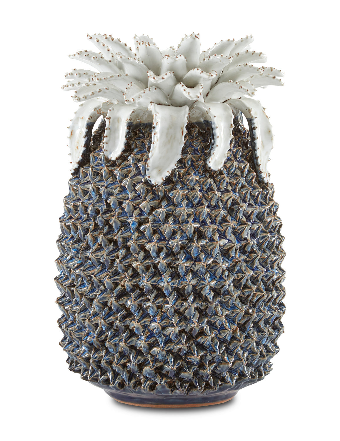 Currey and Company - Pineapple - Waikiki - Blue/White- Union Lighting Luminaires Decor